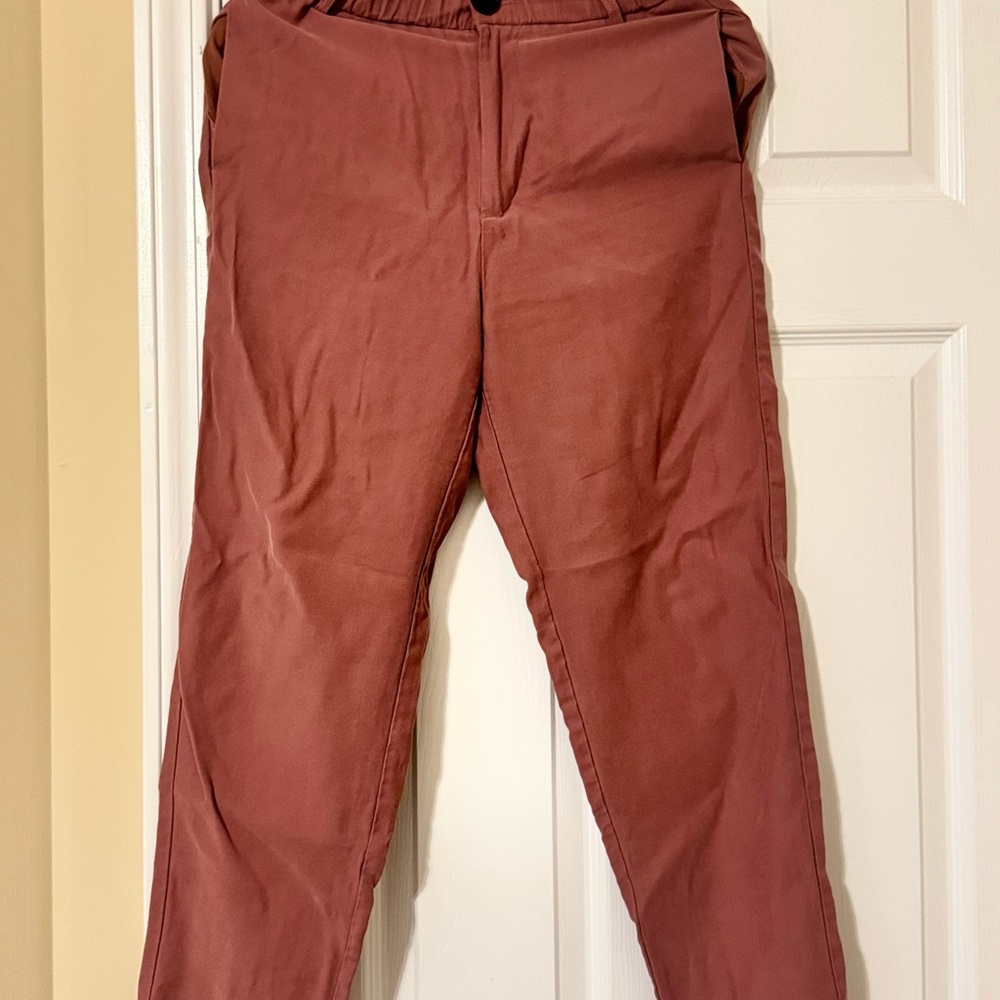 Zara Terracotta Chinos